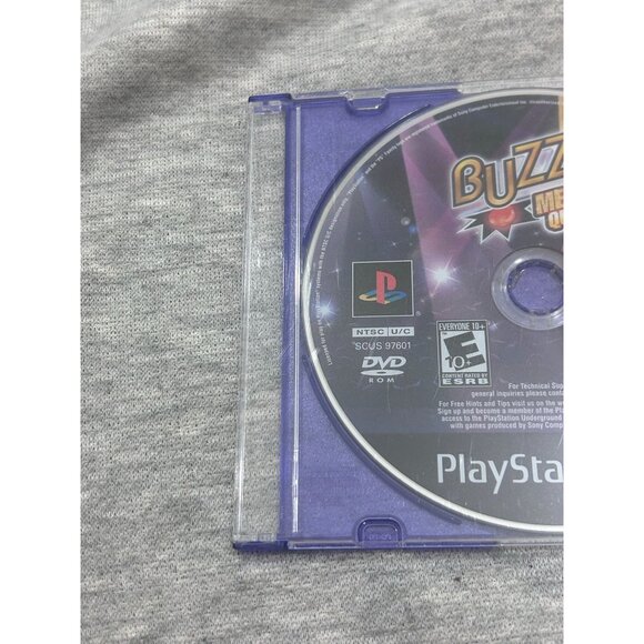 Buzz! The Mega Quiz Playstation 2 Video Game PS2 - Picture 2 of 7